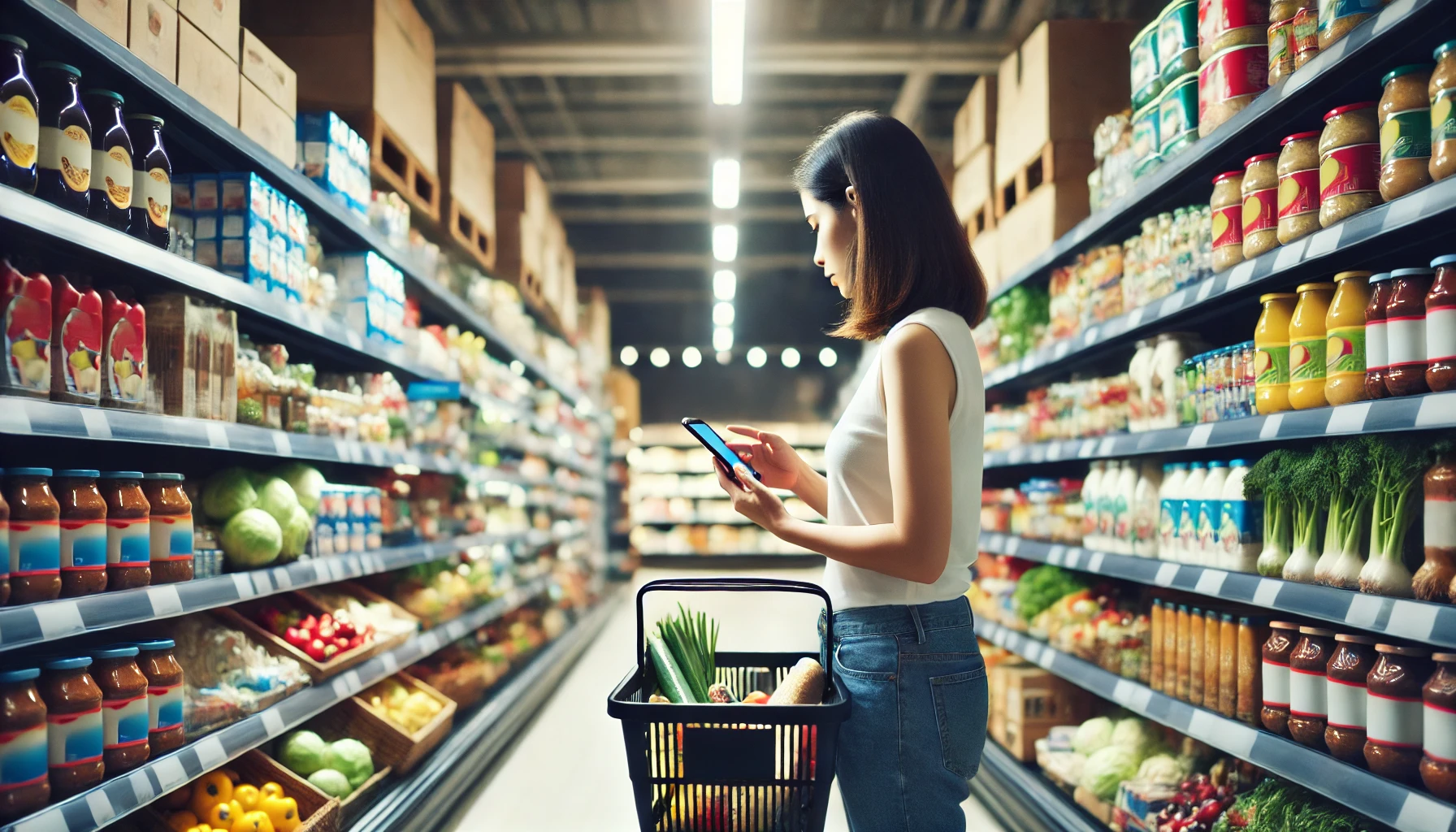 ida ao supermercado